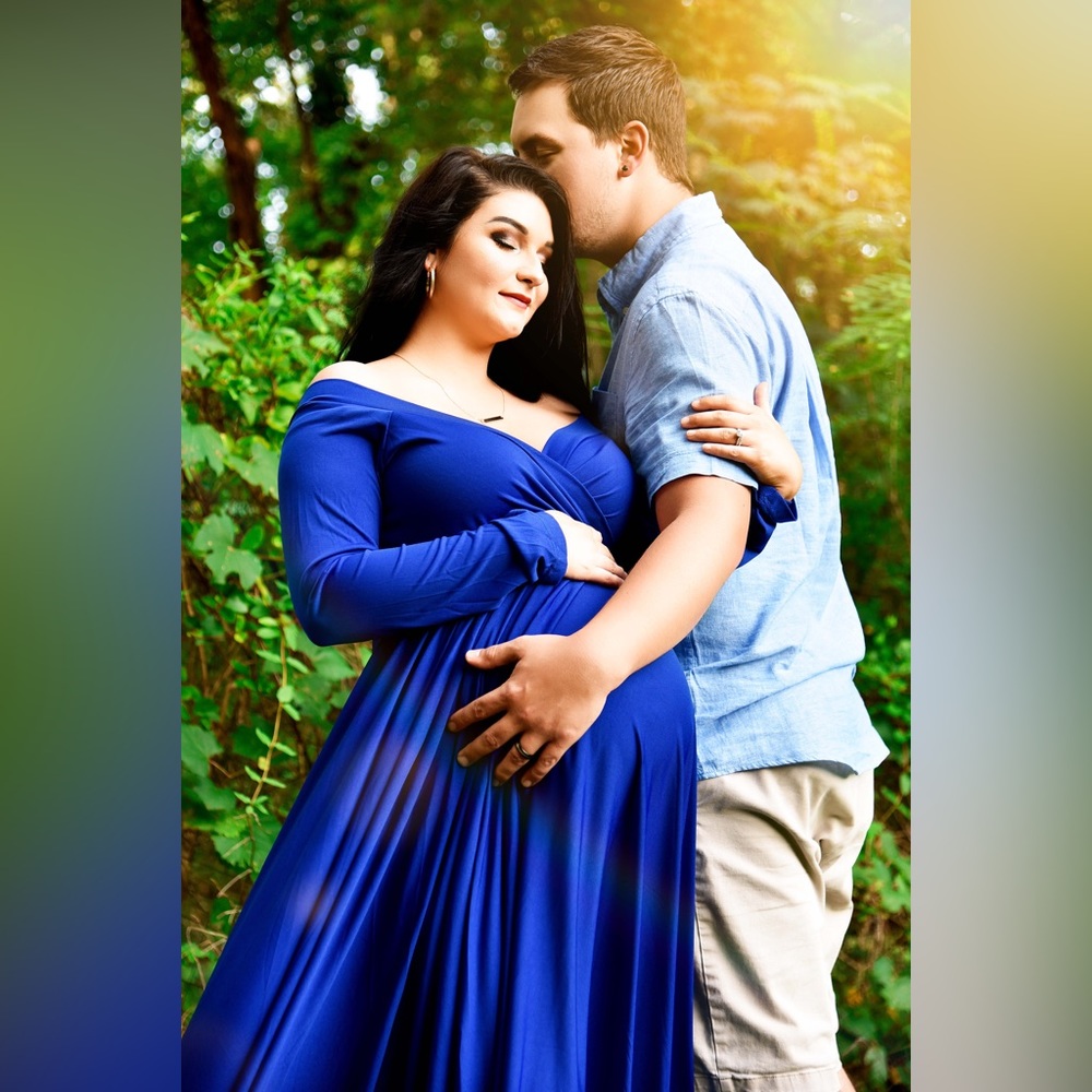 Maternity dress. Worn once - Picture 2 of 3